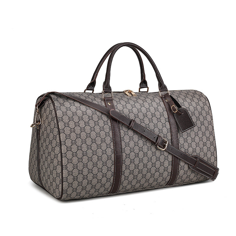Printed tote travel bag