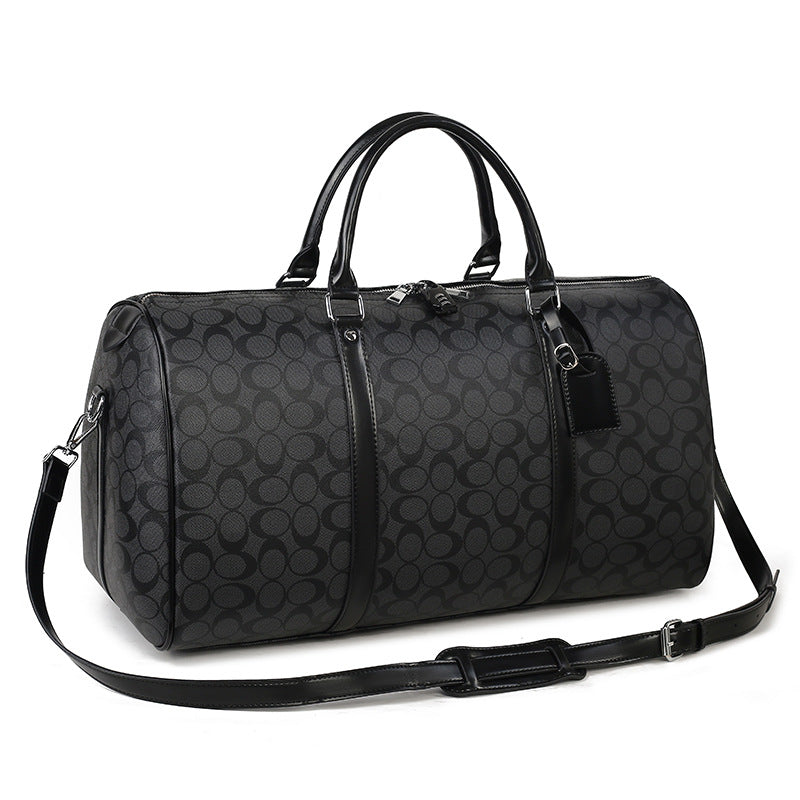 Printed tote travel bag