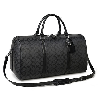 Printed tote travel bag
