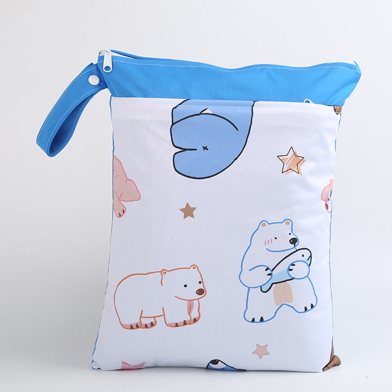 Printed Washable Storage Bag