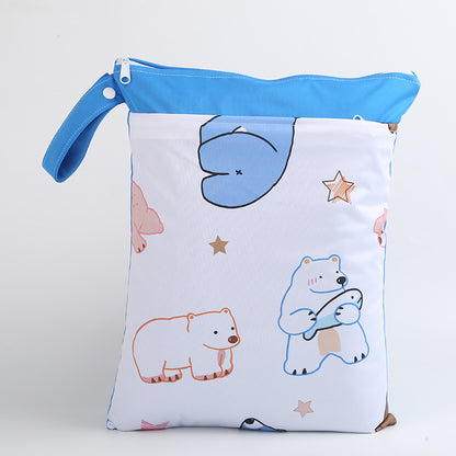 Printed Washable Storage Bag