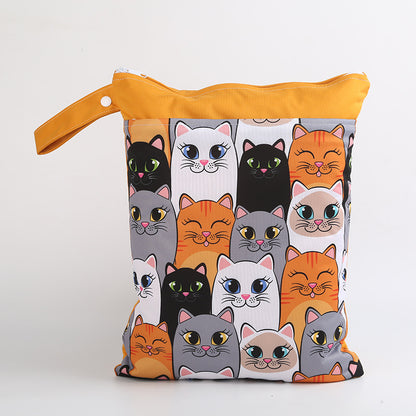 Printed Washable Storage Bag