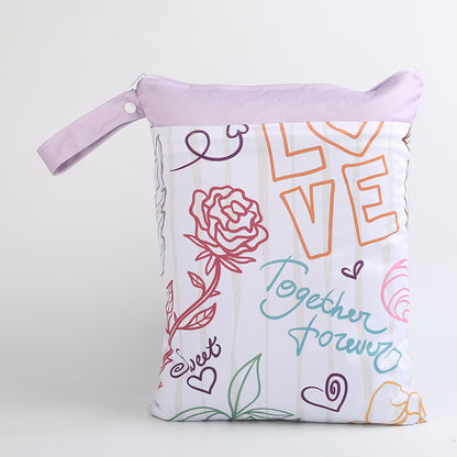 Printed Washable Storage Bag