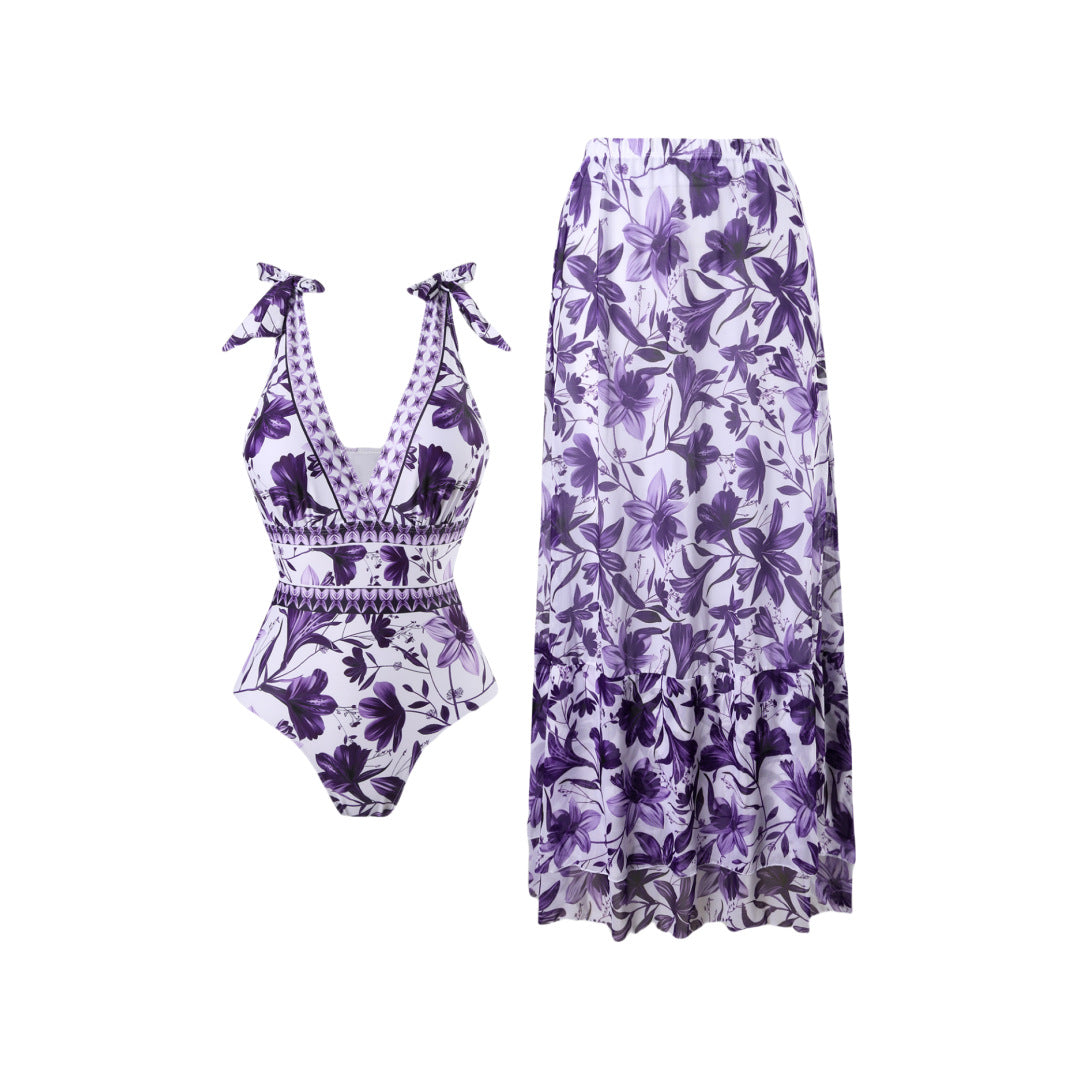 Printed Women's Bohemian Swimwear