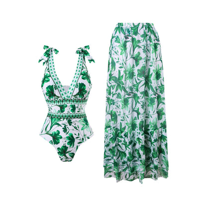Printed Women's Bohemian Swimwear