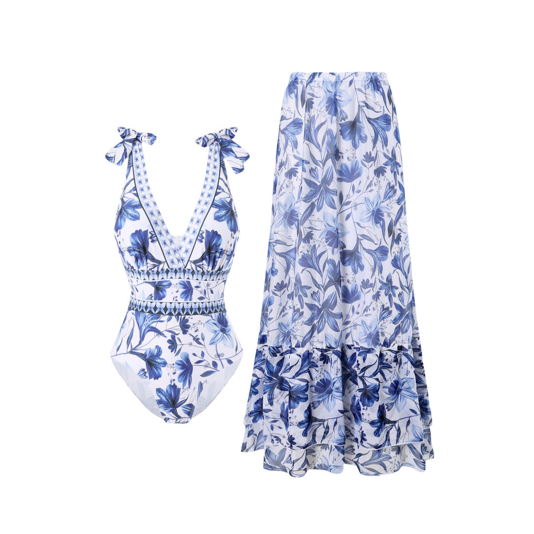 Printed Women's Bohemian Swimwear