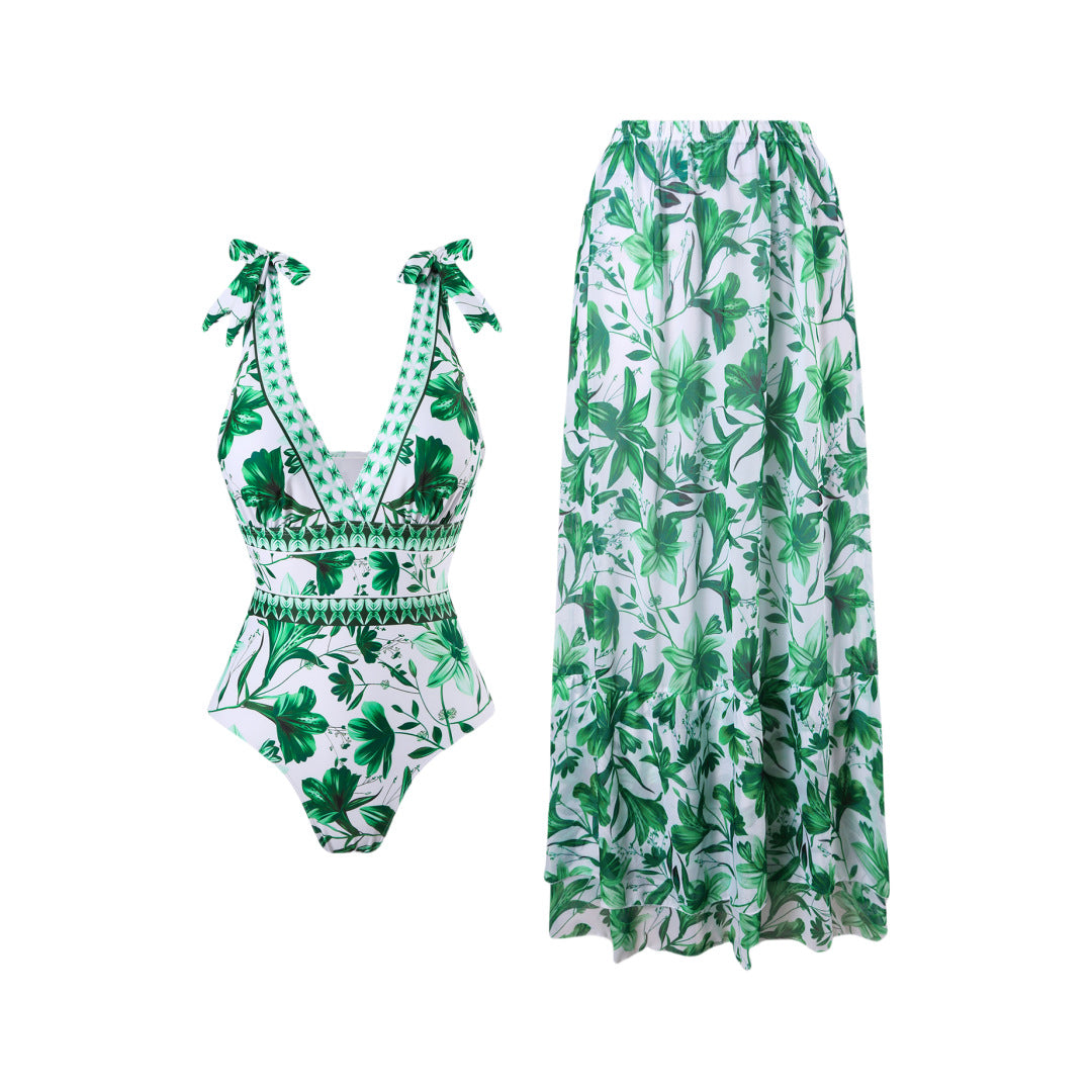 Printed Women's Bohemian Swimwear