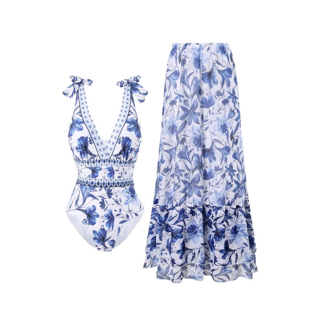 Printed Women's Bohemian Swimwear