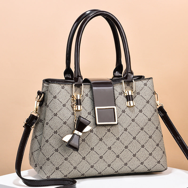 Printed Women's Handbag Large Capacity Crossbody Bag
