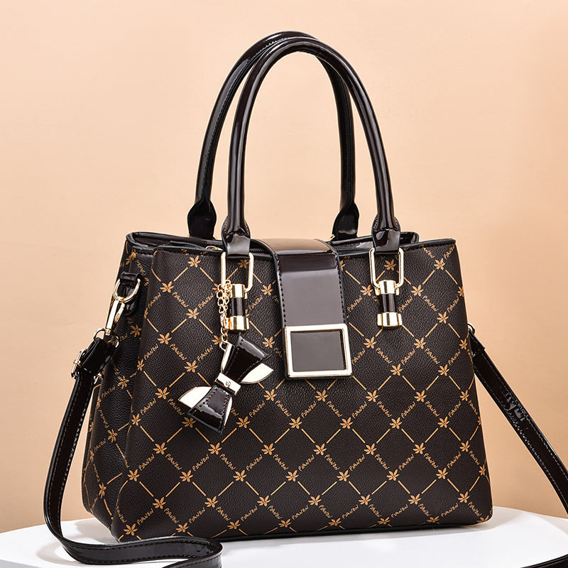 Printed Women's Handbag Large Capacity Crossbody Bag
