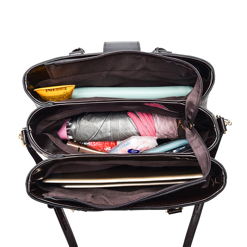 Printed Women's Handbag Large Capacity Crossbody Bag