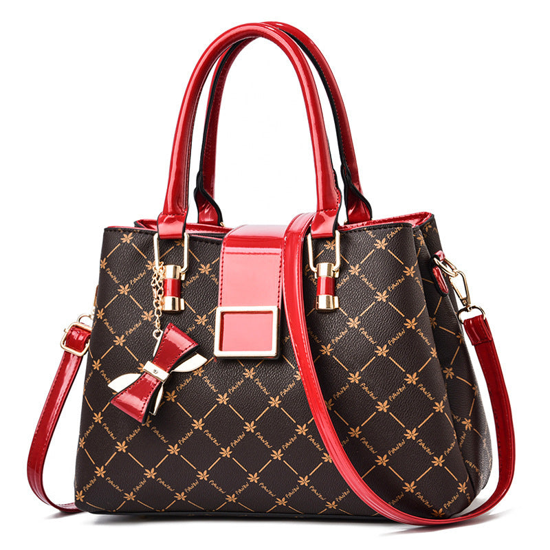 Printed Women's Handbag Large Capacity Crossbody Bag