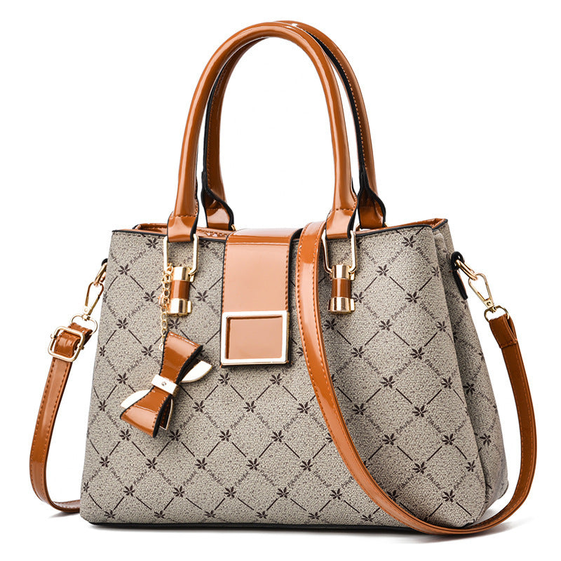 Printed Women's Handbag Large Capacity Crossbody Bag