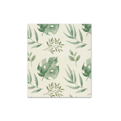 Printed Wood Pulp Cotton Dish Towel