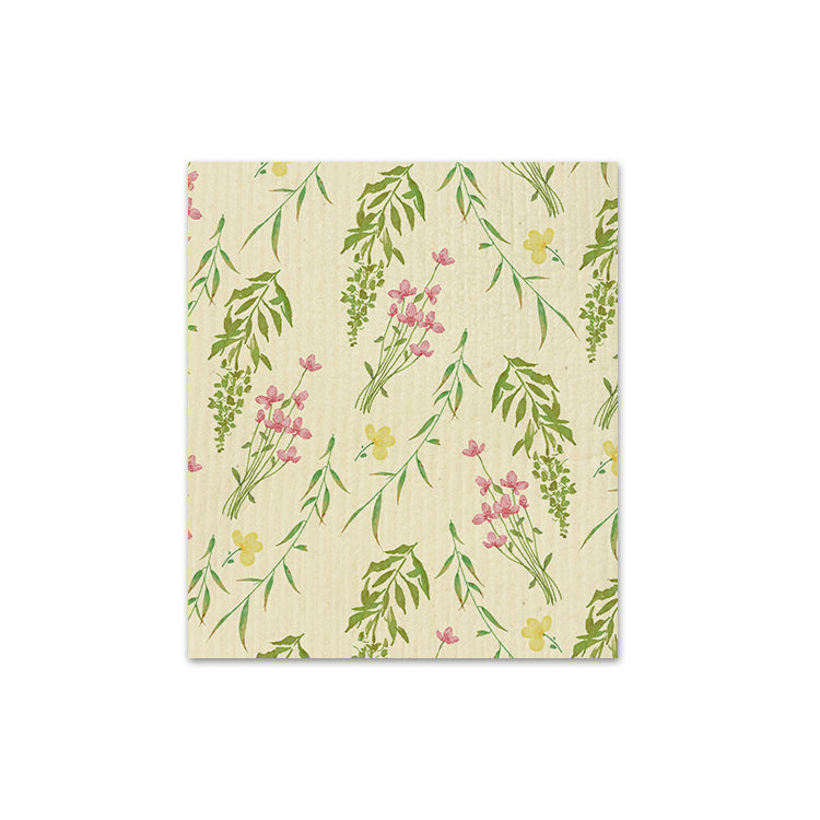 Printed Wood Pulp Cotton Dish Towel