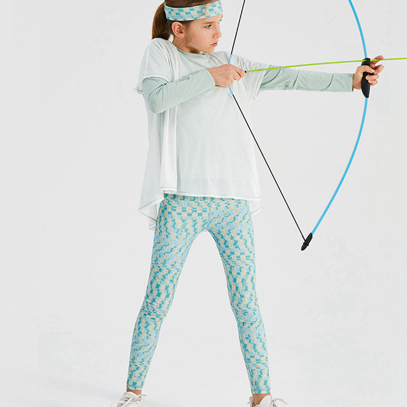 Printed Yoga Pants for Women and Kidsg Ball Dance