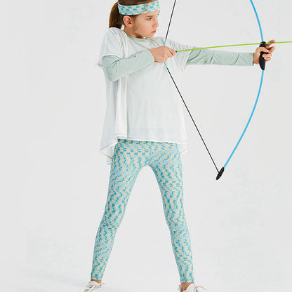 Printed Yoga Pants for Women and Kidsg Ball Dance