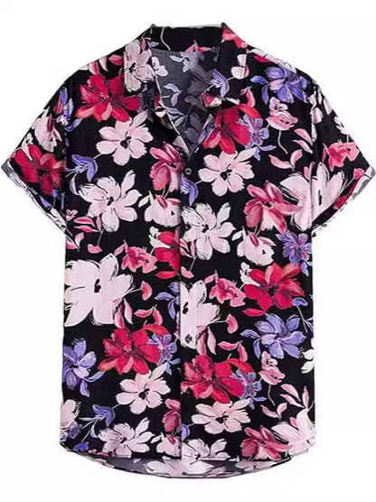 printing buckle short sleeve