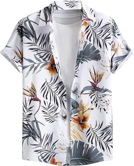 printing buckle short sleeve