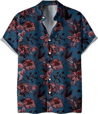 printing buckle short sleeve