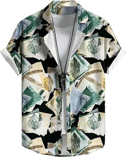 printing buckle short sleeve
