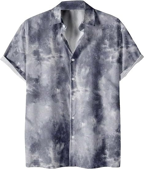 printing buckle short sleeve