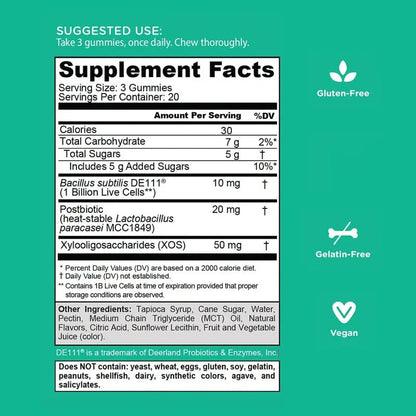 Probiotic Collagen Vitamin Gummies