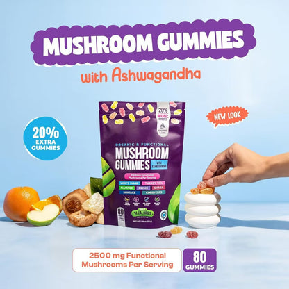 Probiotic Mushroom Gummy Candy