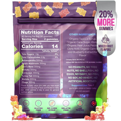 Probiotic Mushroom Gummy Candy