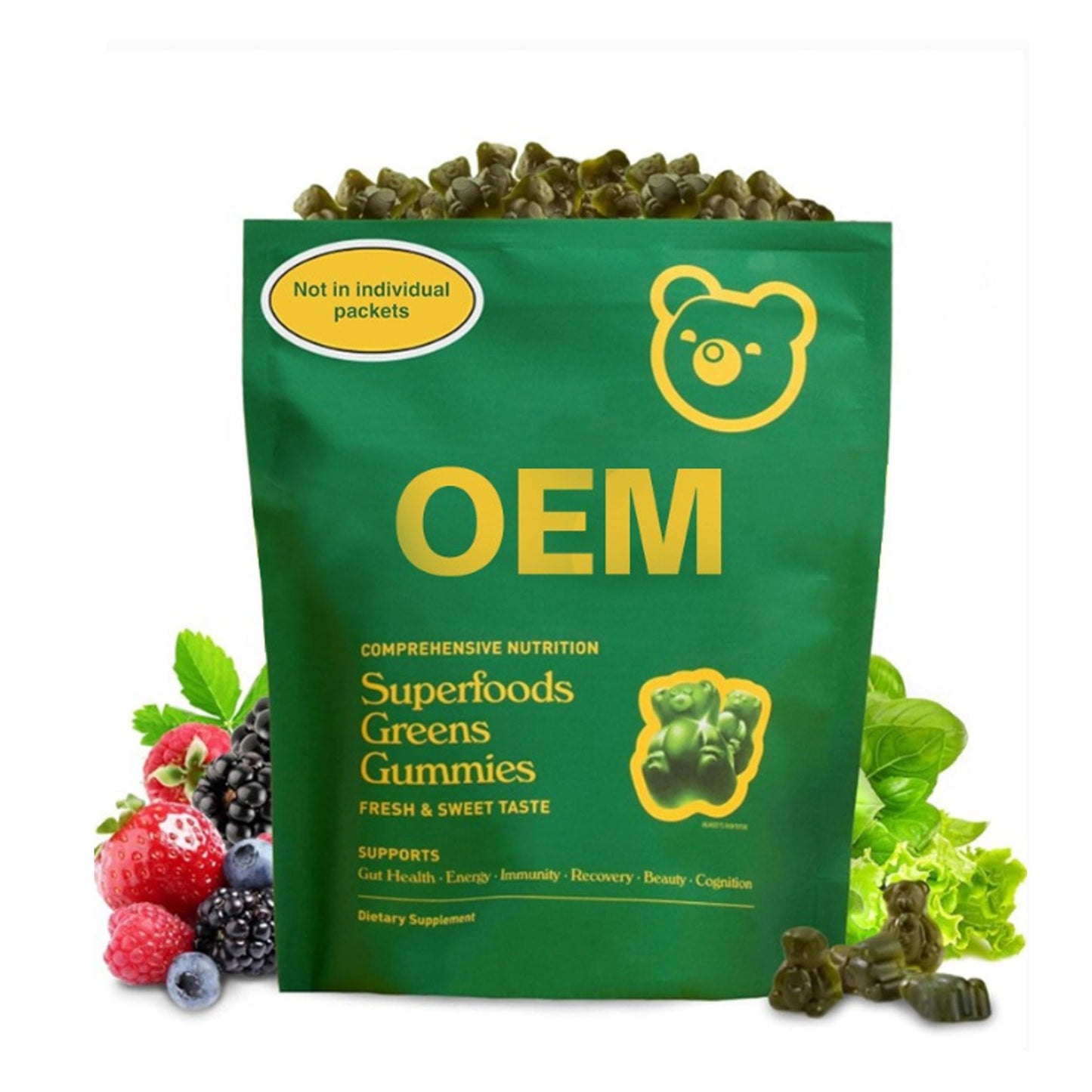 Probiotic Spirulina Vitamin Gummies