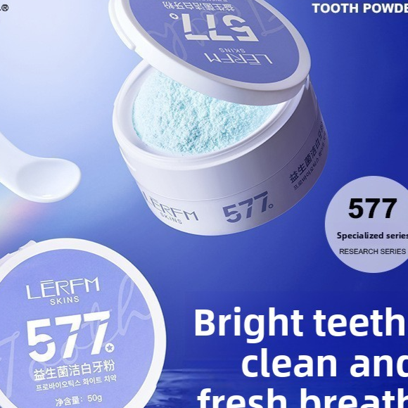 Probiotic Tooth Powder for Oral Care