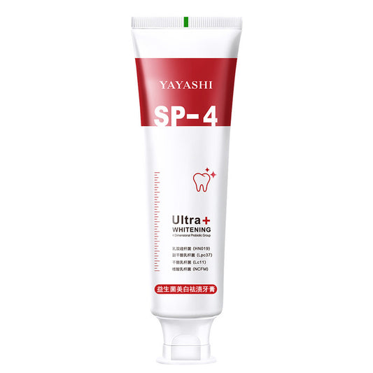 Probiotic whitening and stain removal toothpaste