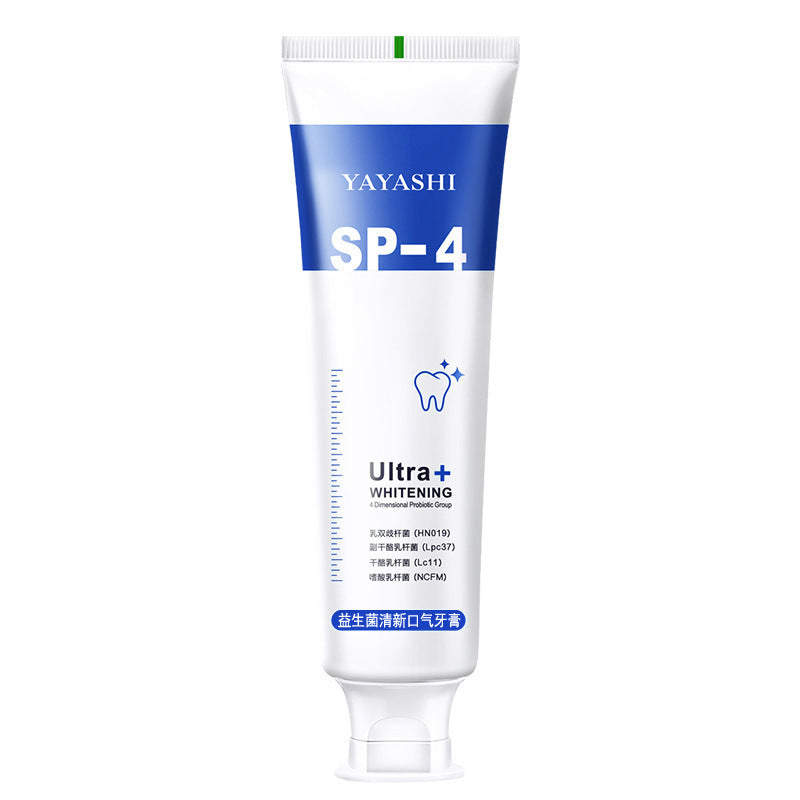 Probiotic whitening and stain removal toothpaste