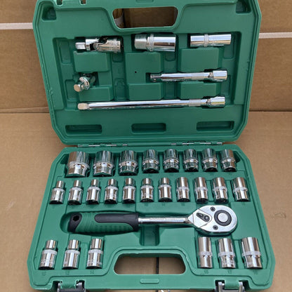 Professional 150-Piece Socket Wrench Set with Toolbox