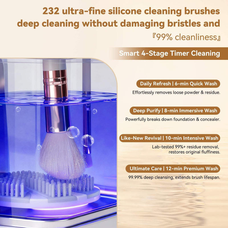 Professional 5-in-1 Electric Makeup Brush Cleaner
