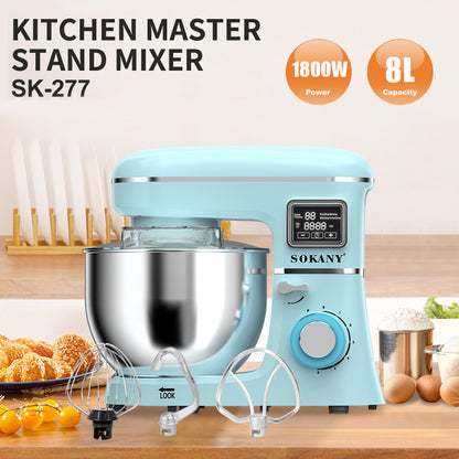 Professional 6L Household Electric Dough Mixer