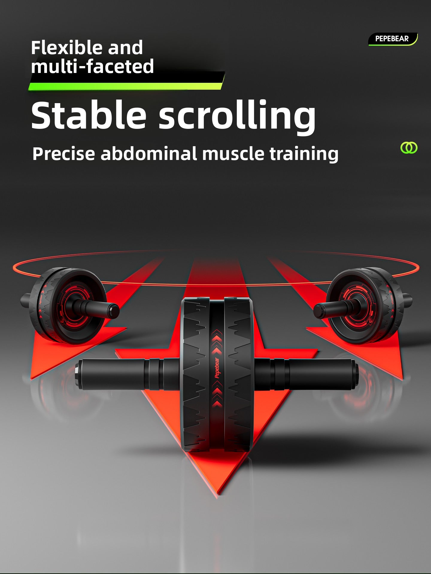Professional Abdominal Wheel Fitness Equipment