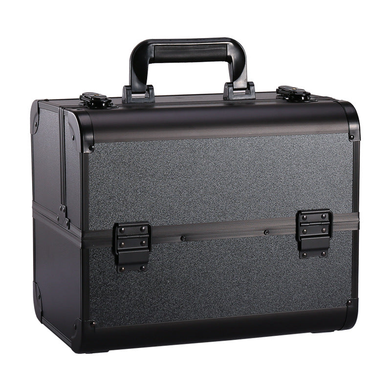 Professional Aluminum Alloy Makeup Storage Box for Beauty Tools