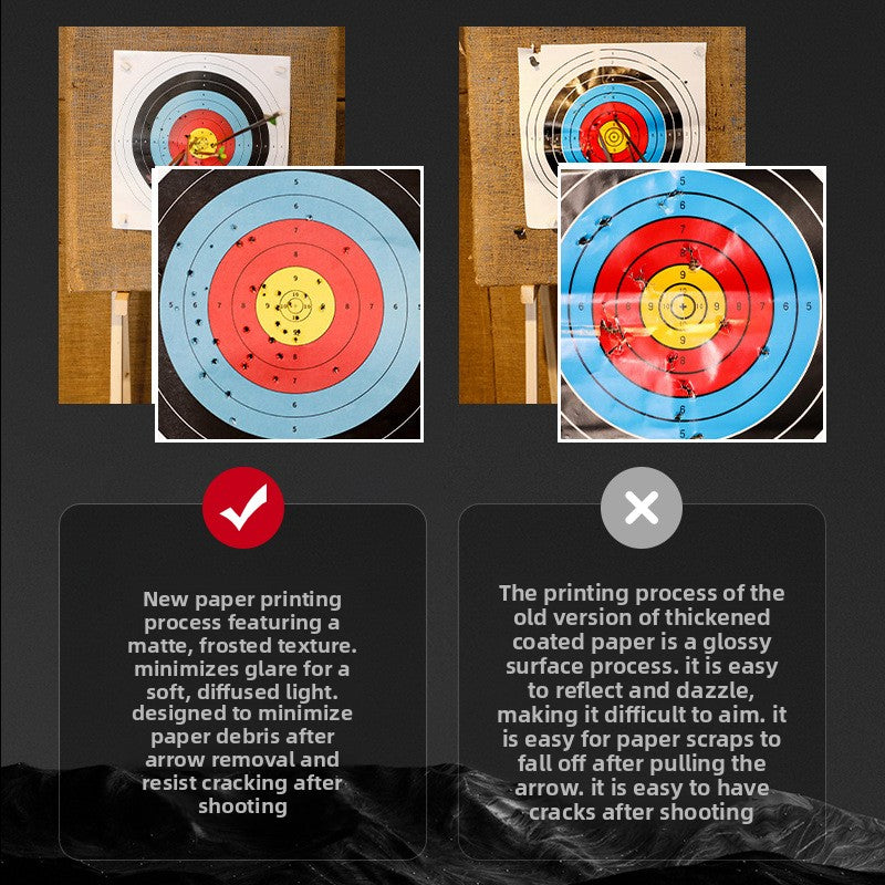 Professional Archery Target Paper for Competition Practice