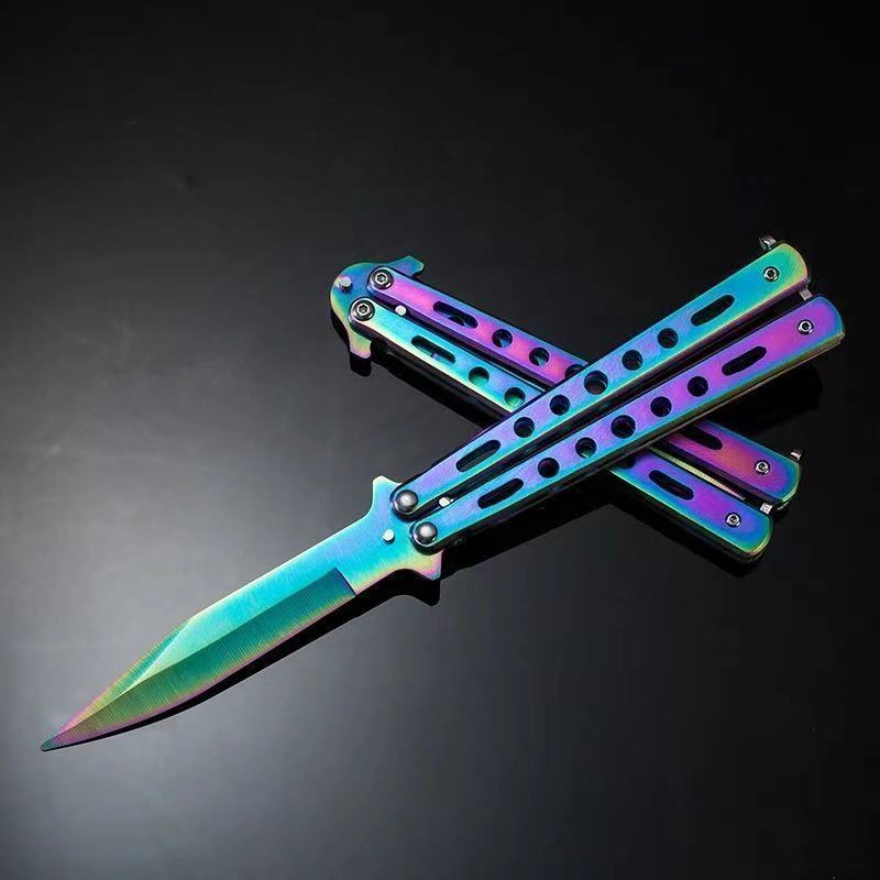 Professional Butterfly Knife Practice Folding Shake Knife