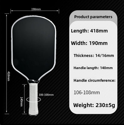 Professional Carbon Fiber Pickleball Racket