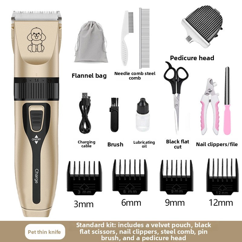 Professional Ceramic Blade Pet Grooming Clipper
