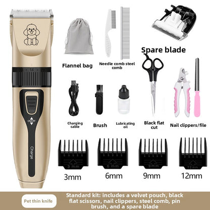 Professional Ceramic Blade Pet Grooming Clipper