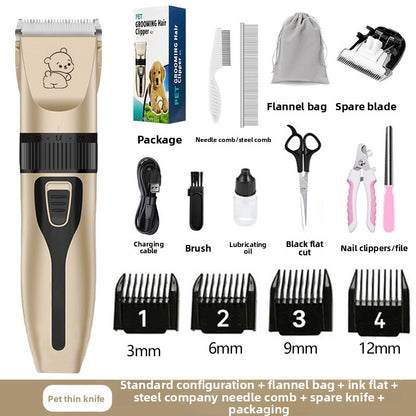 Professional Ceramic Blade Pet Grooming Clipper