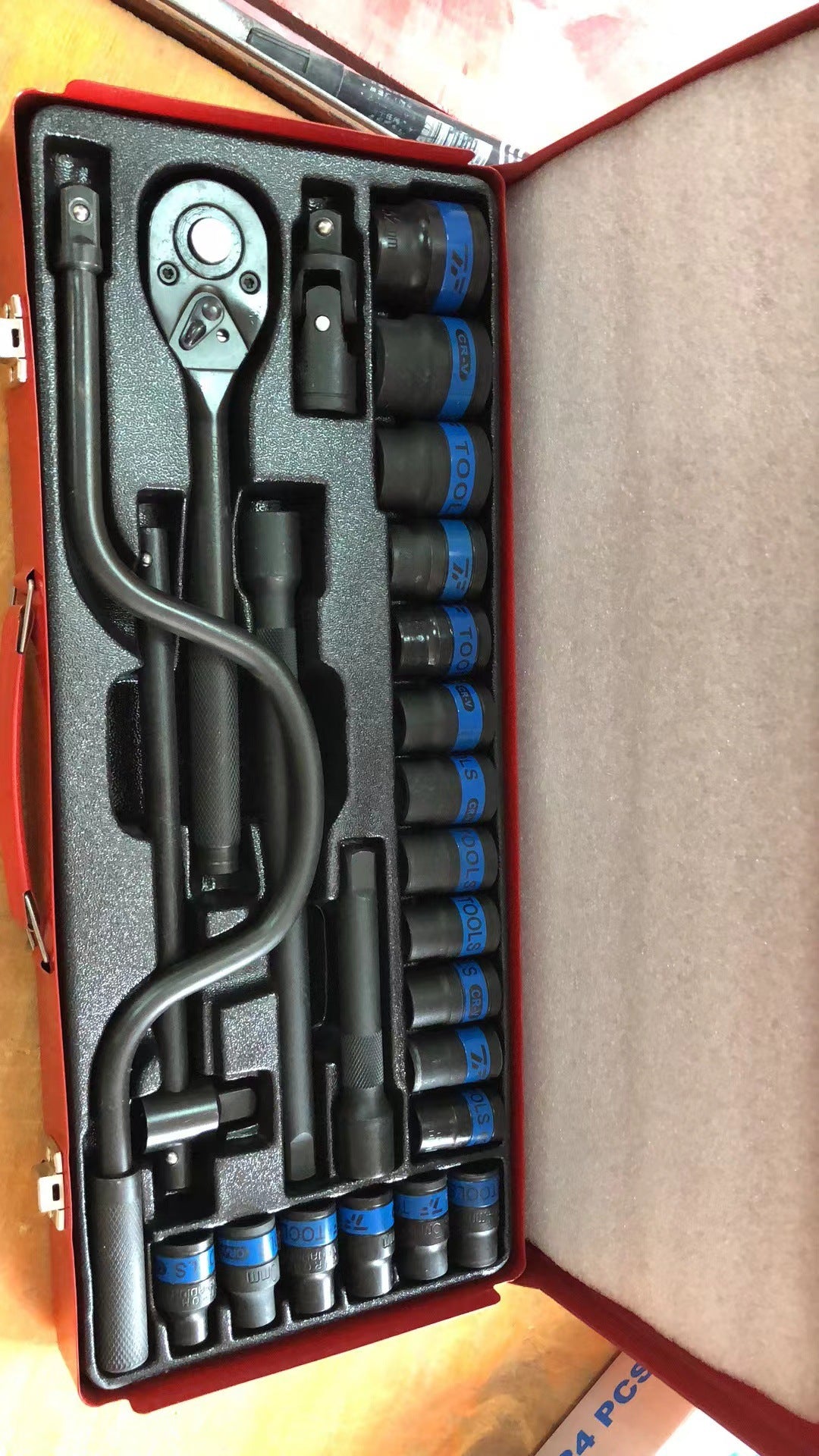 Professional Chrome Socket Wrench