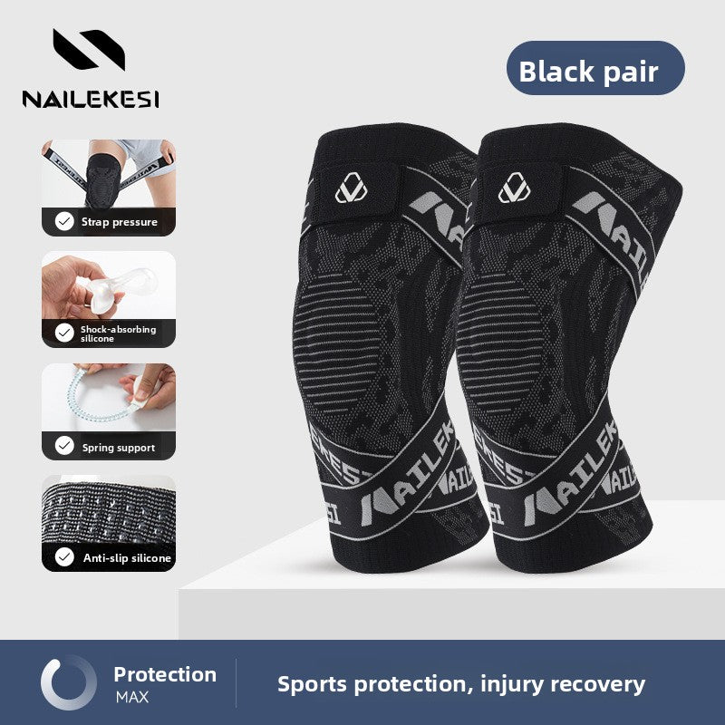 Professional Compression Knee Pads for Sports Support