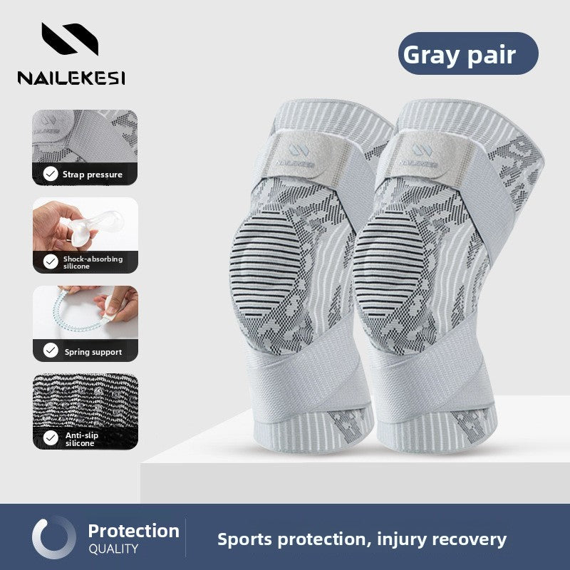 Professional Compression Knee Pads for Sports Support