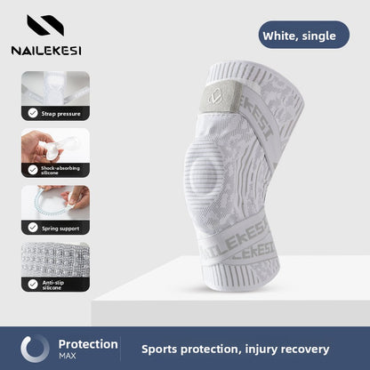 Professional Compression Knee Pads for Sports Support