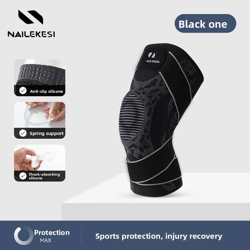 Professional Compression Knee Pads for Sports Support