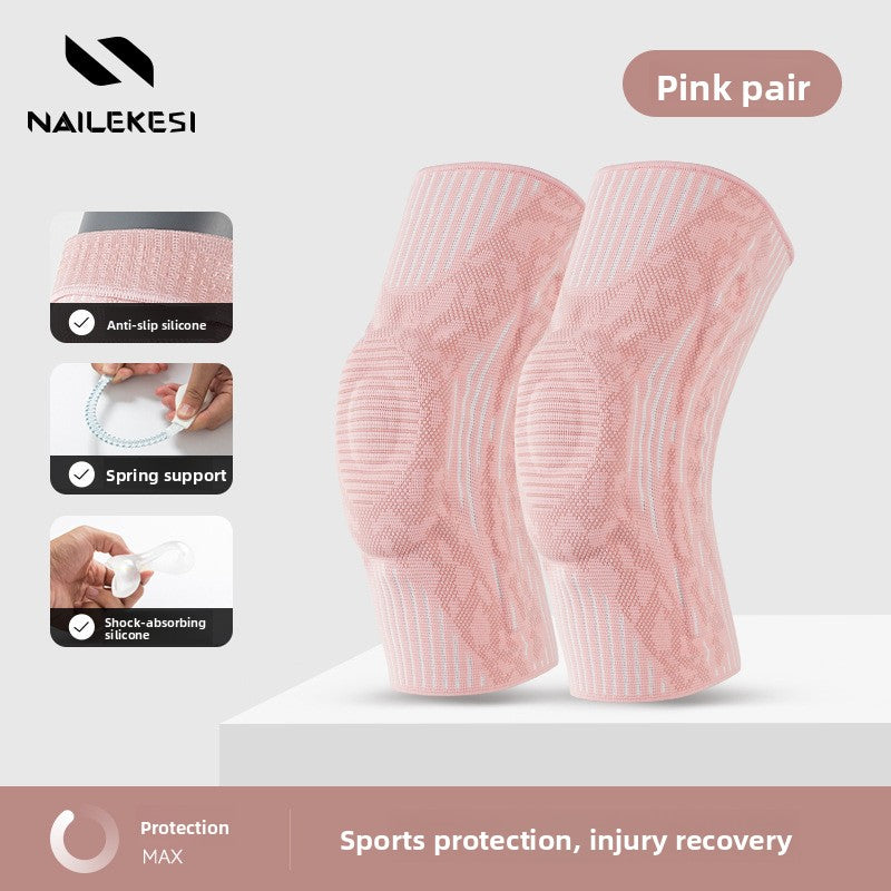 Professional Compression Knee Pads for Sports Support